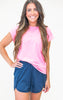 Solid On The Go Daily Short 4" Inseam | SALTY WAVE (5 COLORS)