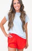 Solid On The Go Daily Short 4" Inseam | SALTY WAVE (5 COLORS)