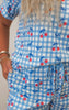 Cherry Plaid 3 Piece Pajama Set | Salty Wave