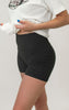 Brushed Microfiber Wide Waistband Biker Shorts | ZENANA DEAL