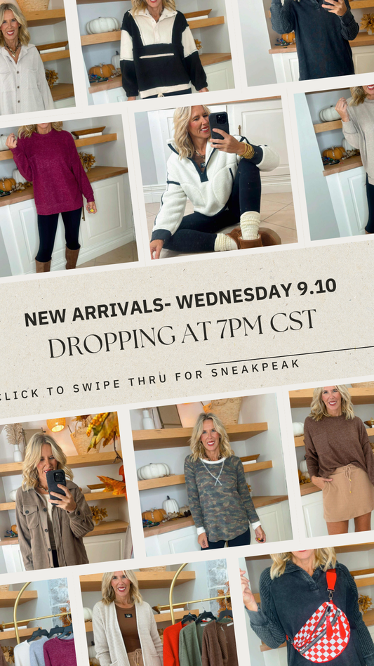 🍁SWIPE FOR SNEAK: 9.10 NEW ARRIVAL Drop