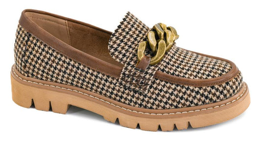 Corky's Not Literally Black Houndstooth Shoe