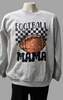 Football Mama Graphic Crewneck Sweatshirt**DEAL