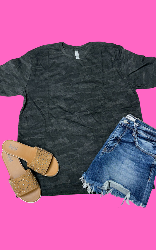 Basic Camo Tee | FINAL SALE**