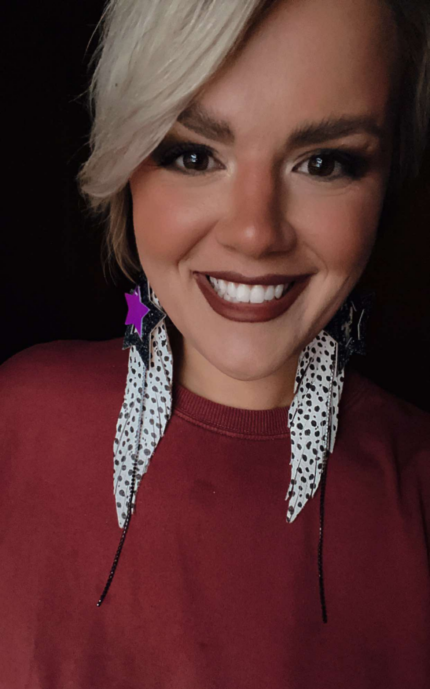 Show Girls" 7.5" Earrings | Jak Sprat