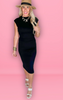 Stunningly Unstoppable Sleeveless Solid Knit Dress - Final Sale