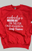 Nobodys Walking Out On this Fun Old Fashion Christmas Graphic Sweatshirt | FINAL SALE