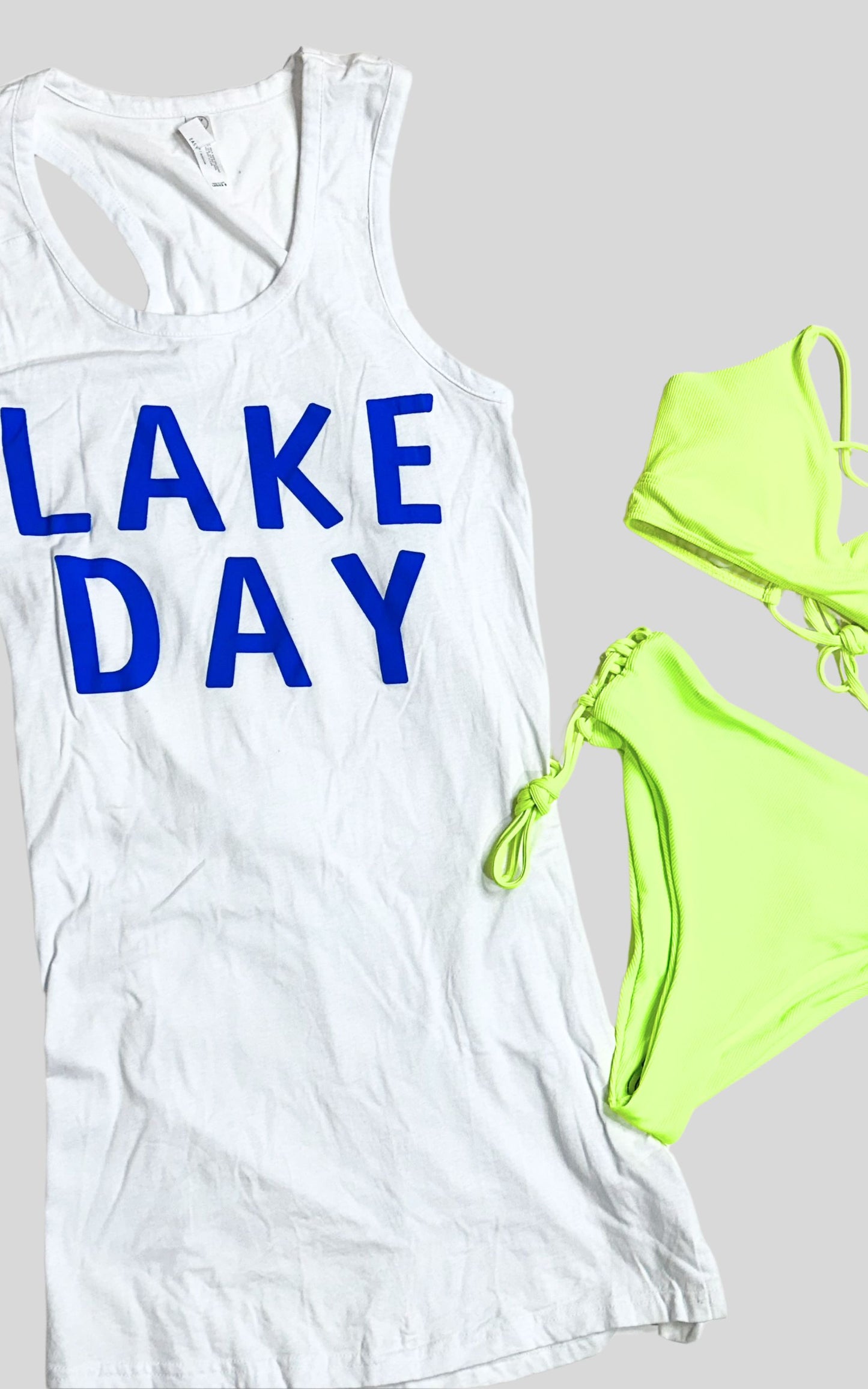 Lake Day Sample Racerback Tank Dress | FINAL SALE