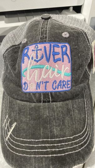 RIVER HAIR DON'T CARE TRUCKER HAT