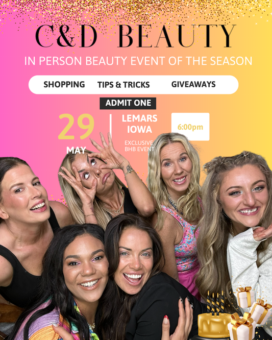 C&D BEAUTY IN-PERSON EVENT TICKET