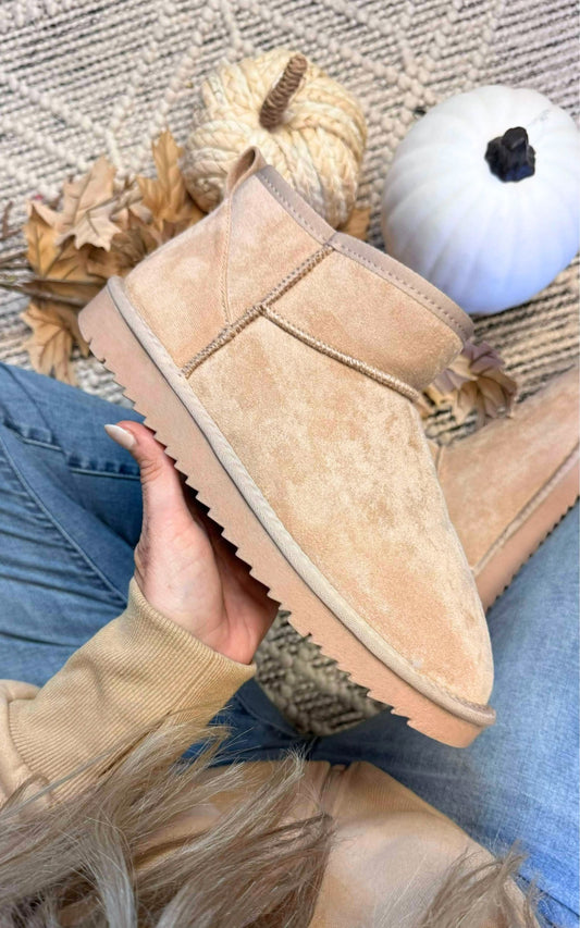 Cozy Comfy Slip On Bootie