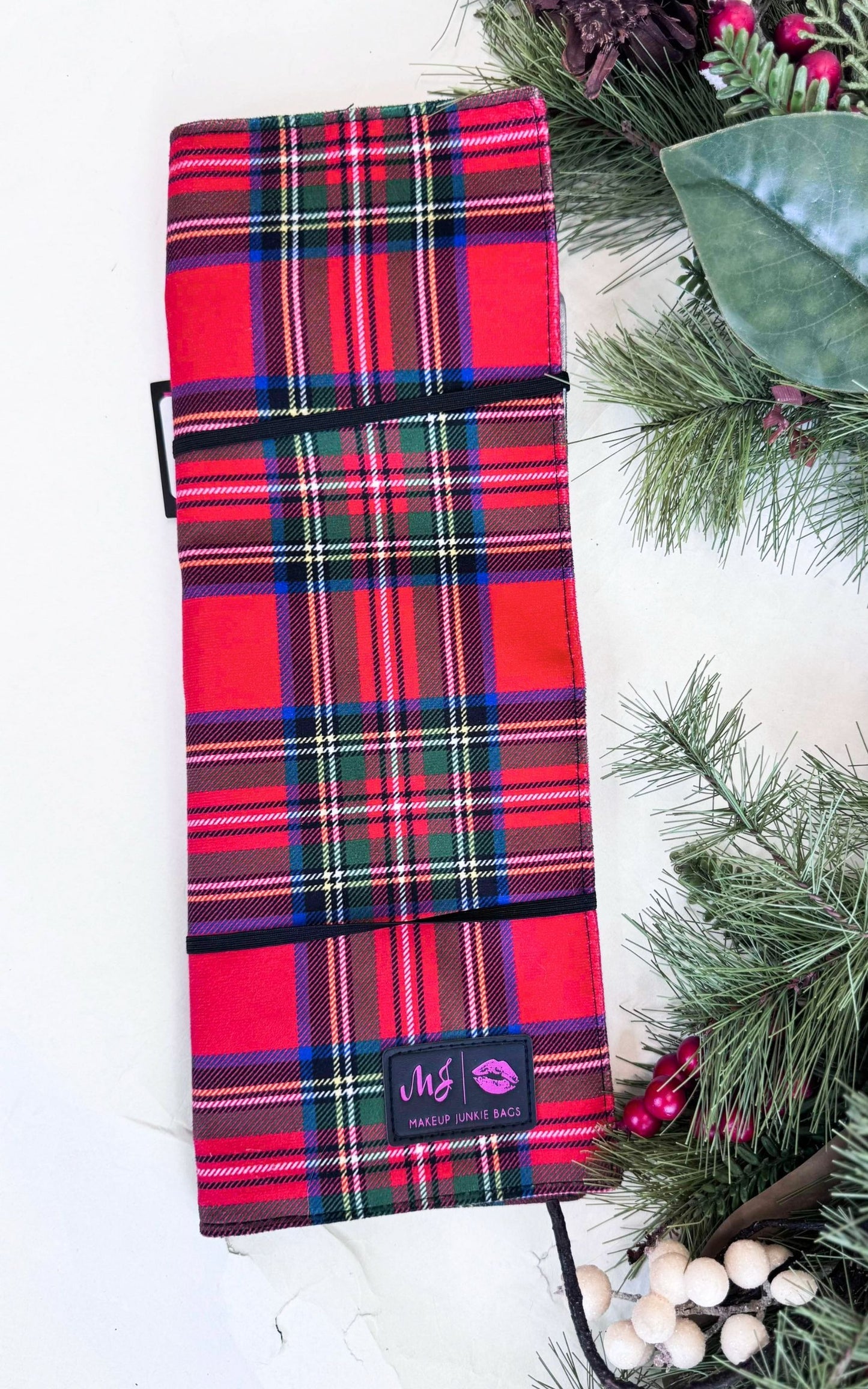 Red Tartan Hot Tool - Makeup Junkie Holiday Collab w/ Bad Habit*