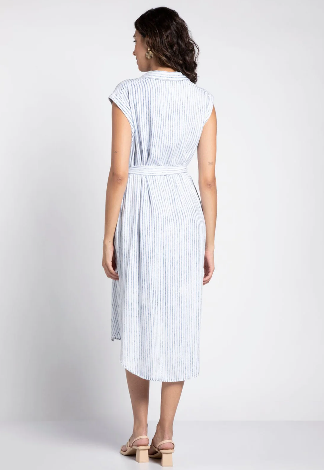 Reverie Dress | Acid Wash Stripe