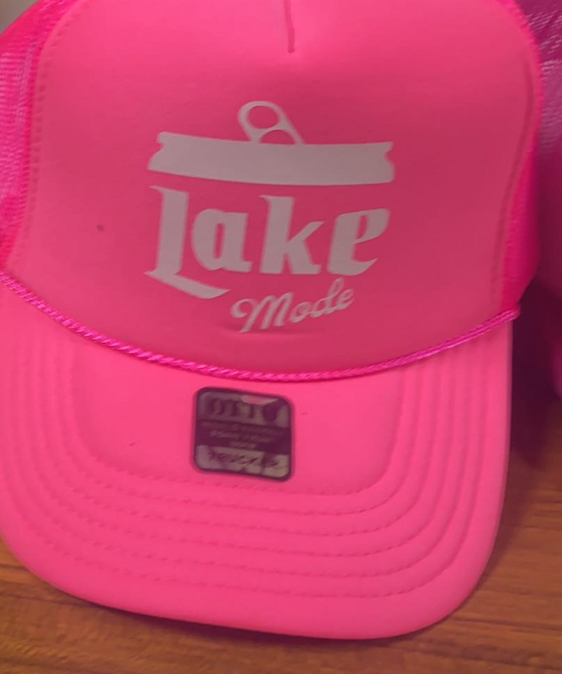 Lake Mode Neon Pink Hat