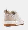 Distressed Taupe Suede Romi Sneakers