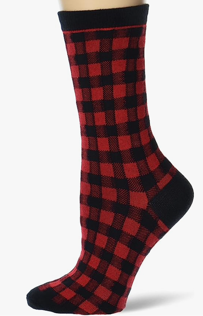Buffalo Plaid Women's Crew Socks