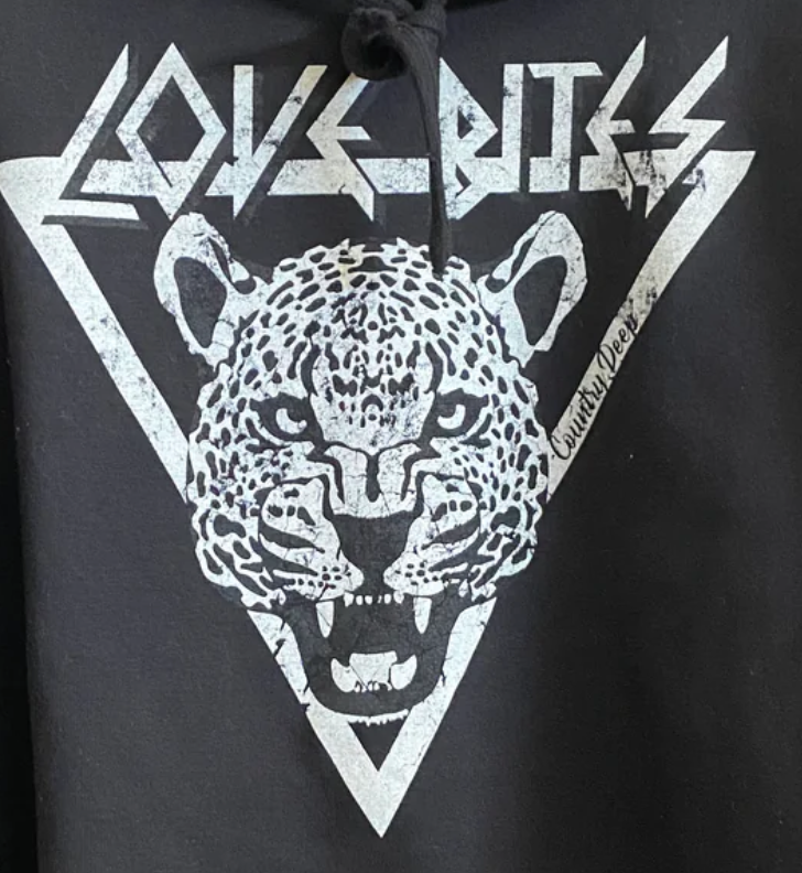 Love Bites Oversized Sweatshirt