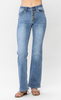 Mid Rise Vintage Button Fly Bootcut Denim Jean | Judy Blue - Final Sale