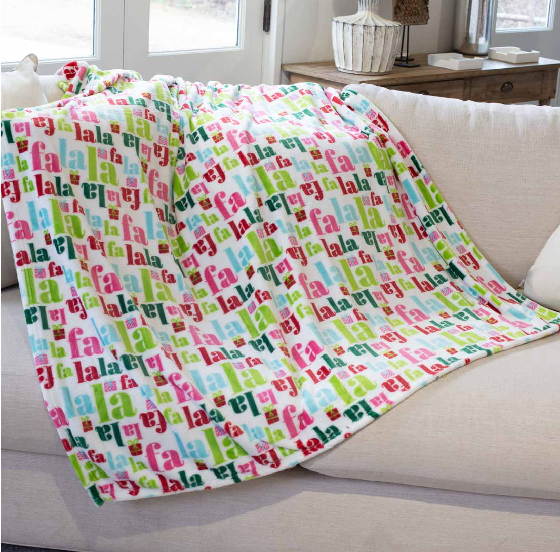 FaLaLa Throw Blanket