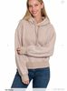 Totally Huggable Mineral Wash Fleece Hoodie  Part 1  - Final Sale