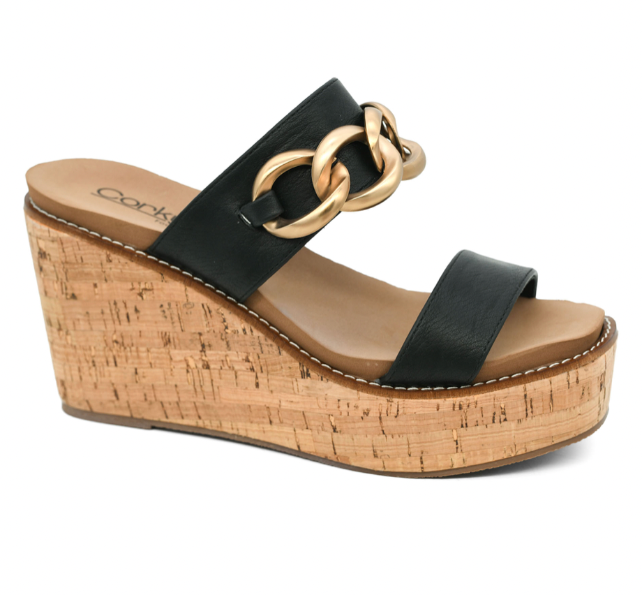 On Vacay Wedge Sandal | CORKYS