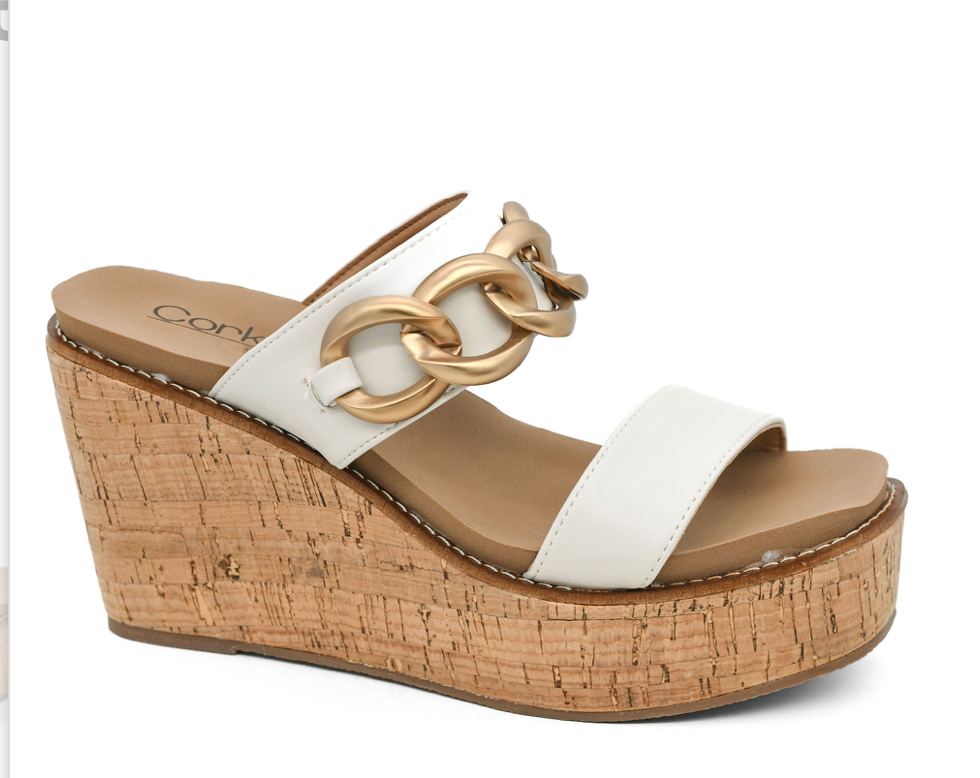 On Vacay Wedge Sandal | CORKYS