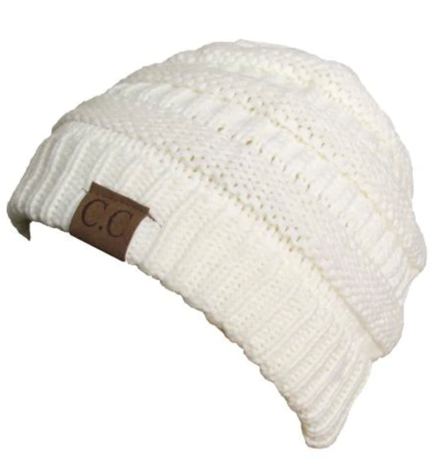 Ivory CC Beanie