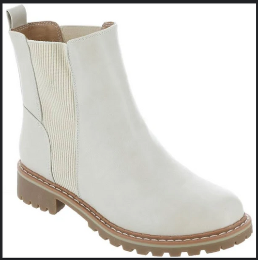 Corkys Howl Ivory Bootie - Final Sale