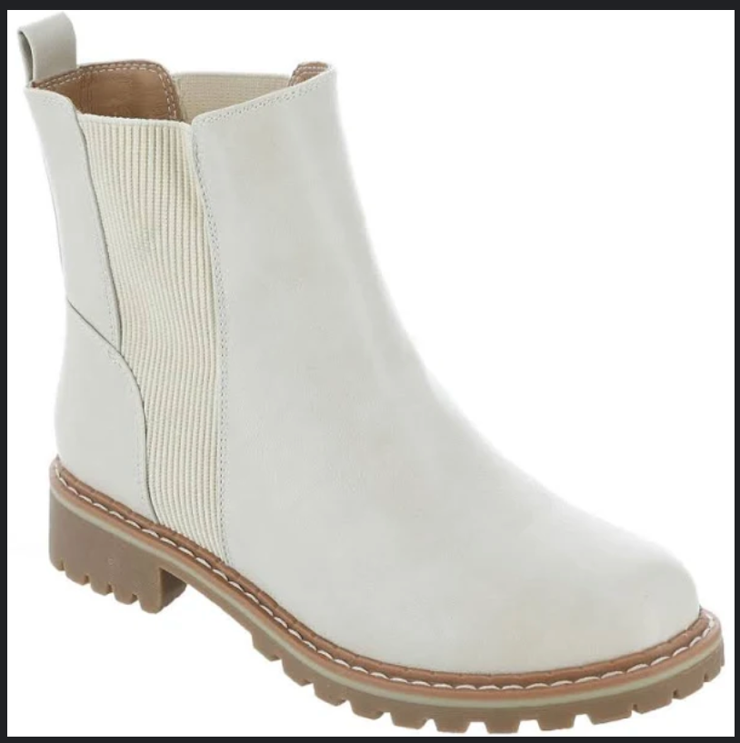 Corkys Howl Ivory Bootie - Final Sale