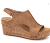 Carley Camel Wedge *