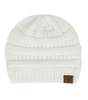 White CC Beanie