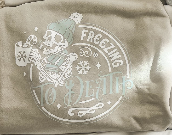 Freezing to Death Crewneck Sweatshirt**