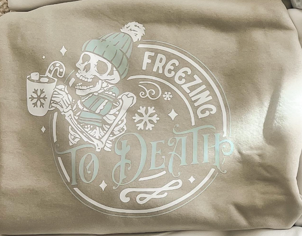 Freezing to Death Crewneck Sweatshirt