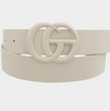 Color Coated GO Buckle Tonal Belt