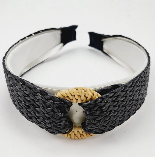 Raffia Circle Headband