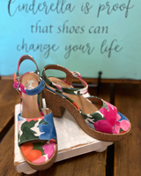 Corkys Floral Cheers Sandals