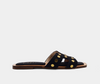 Black DONATELLA Slides - Shu Shop - Final Sale