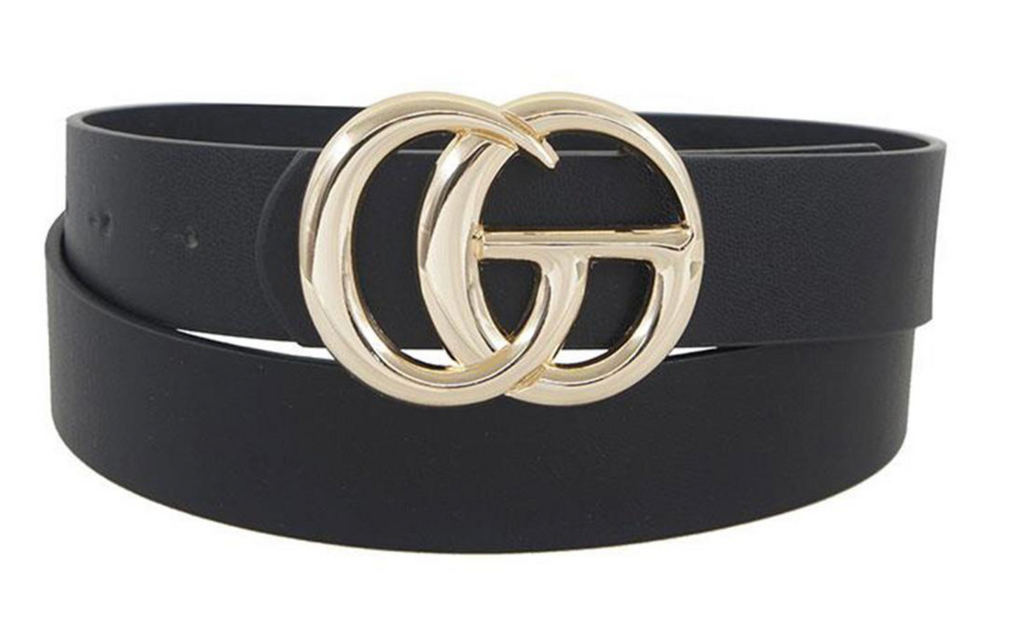 Black GO Buckle Belt