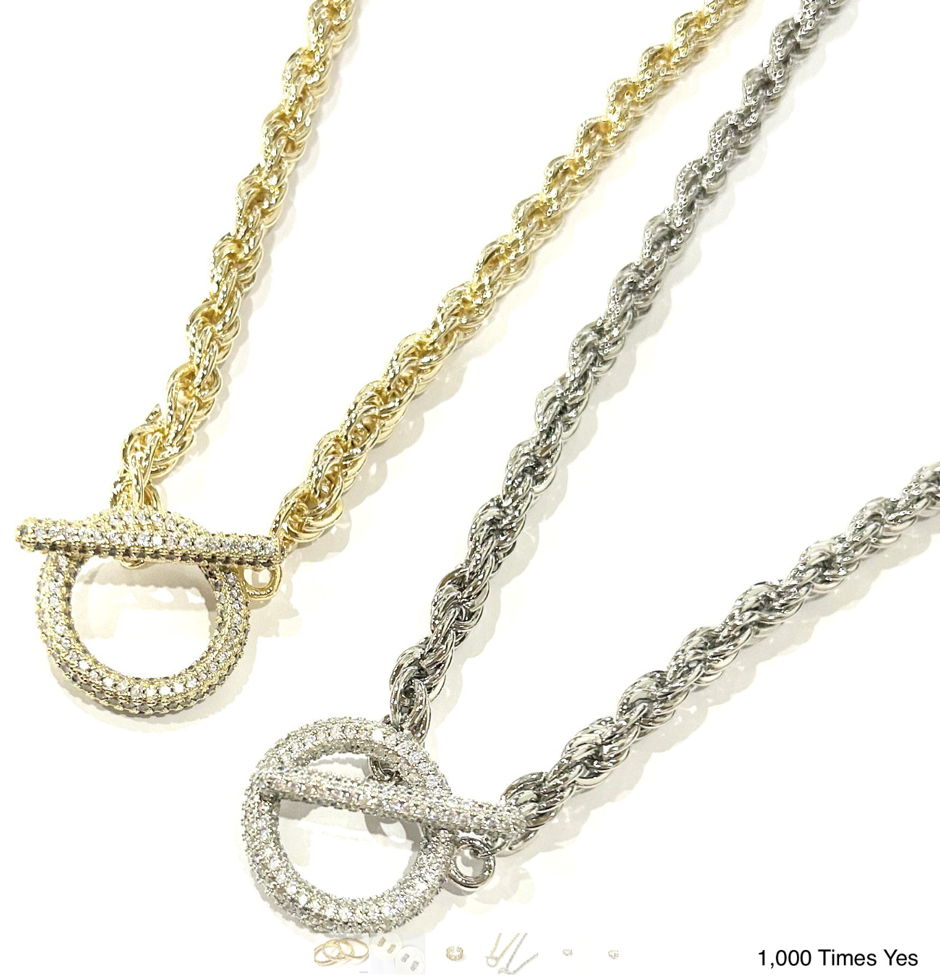 1000 Times Yes Necklace |