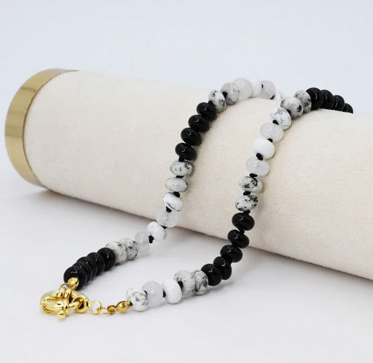 Brooke Black and White Gemstone N17  *30A APRIL PREORDER