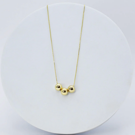 Triple Fireball Necklace *PREORDER*