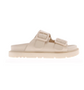The Gen Nude Dual Buckle Sandal | MIA SHOES - Final Sale