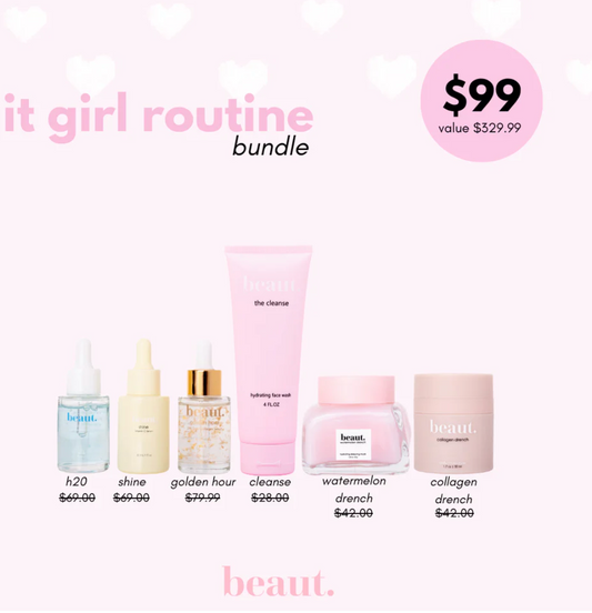 it girl routine bundle | BEAUT *30A JANUARY PREORDER