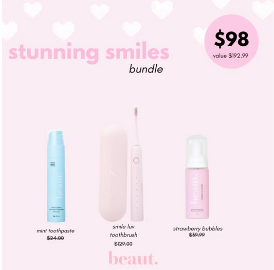 stunning smiles bundle | BEAUT *30A JANUARY PREORDER