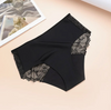 Super Absorbency Lace Middle-Waist Brief Period Underwear