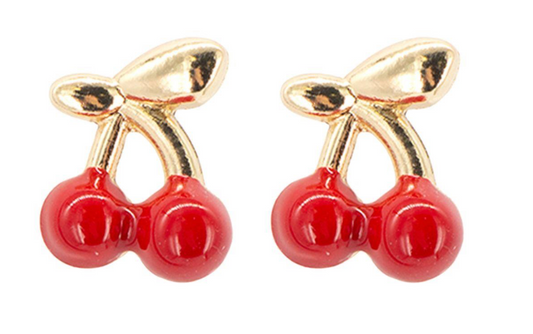 Cherry Drop Earring