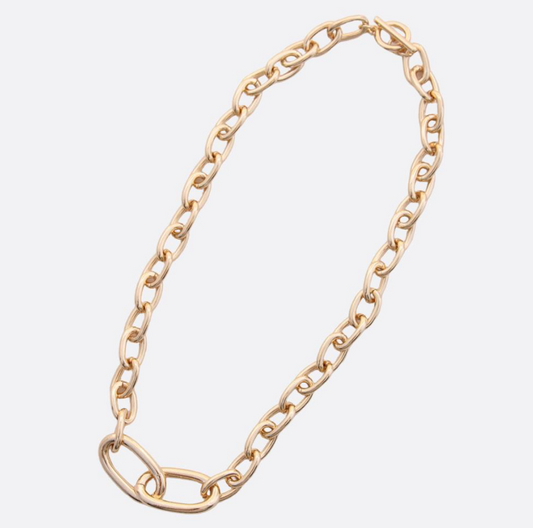 Sodajo Circle Link Necklace
