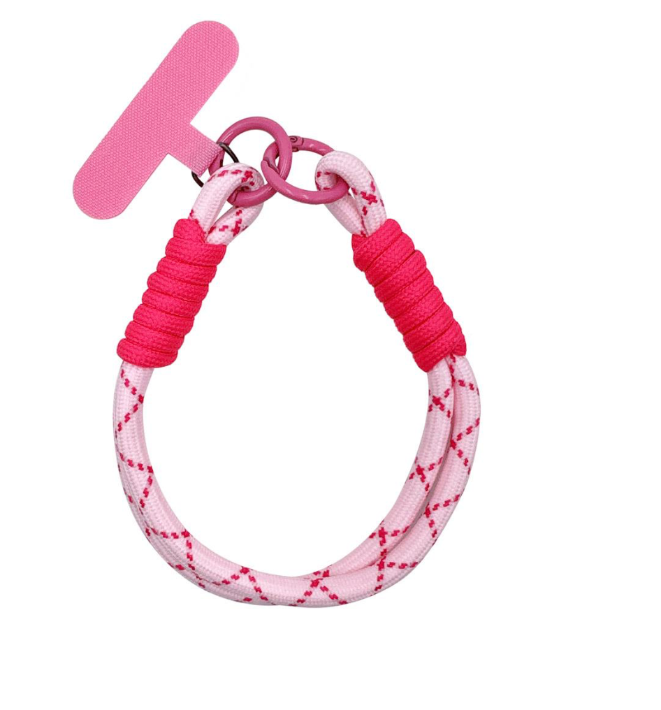 Rope Bag Charm Keychain Phone Holder