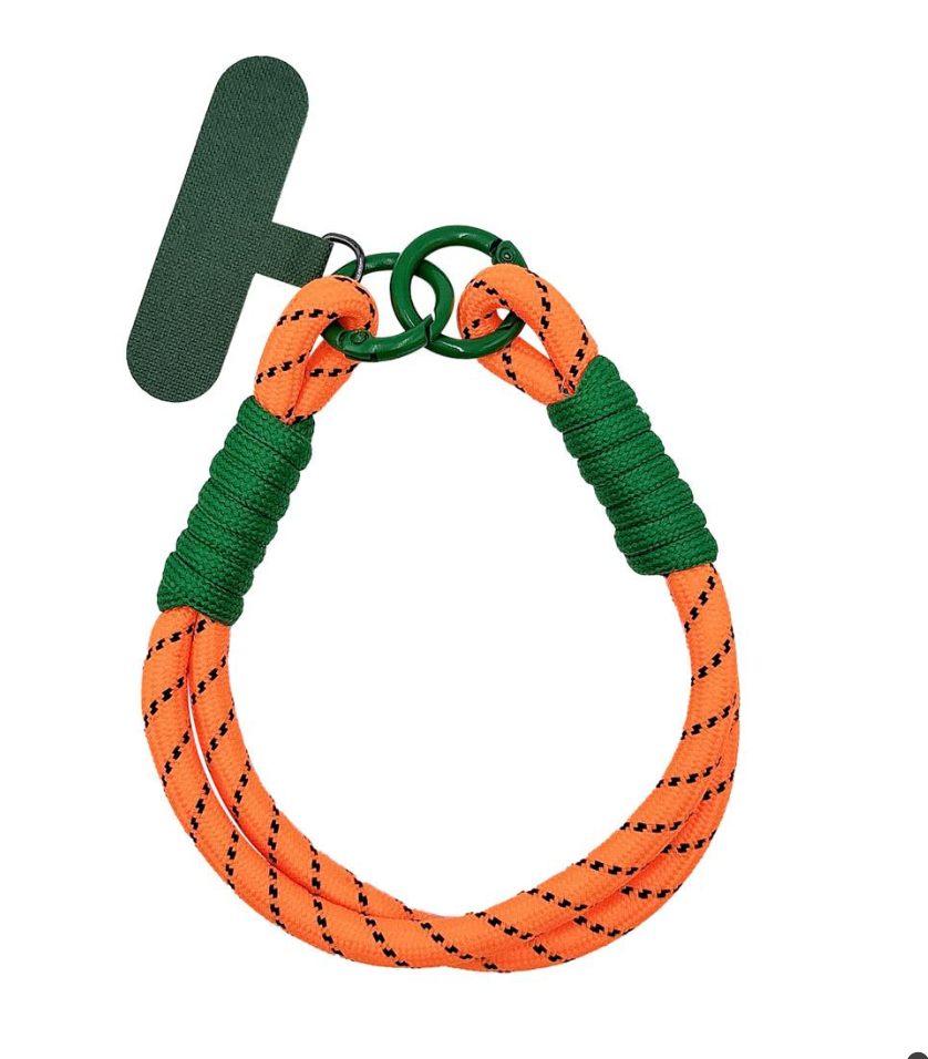Rope Bag Charm Keychain Phone Holder