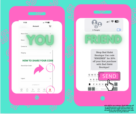 REFER-A TON GIVE 20% GET $20